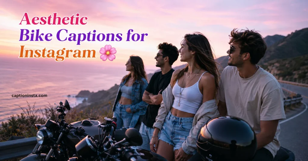 Aesthetic Bike Caption For Instagram