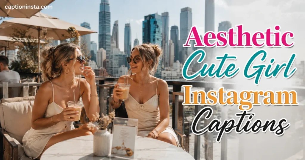 Aesthetic Cute Girl Instagram Captions