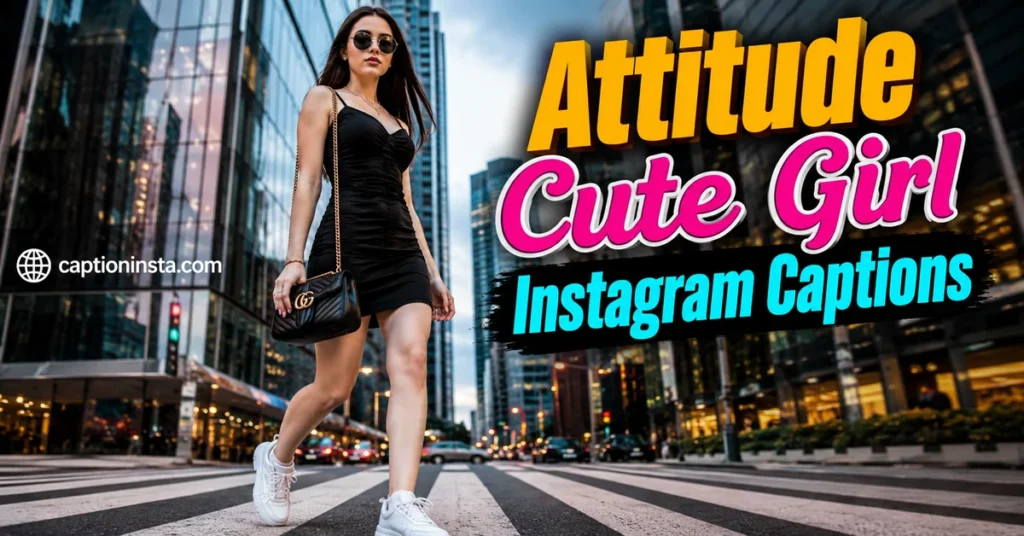 Attitude Cute Girl Instagram Captions
