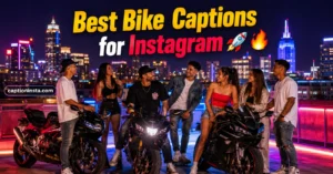 Best Bike Captions for Instagram