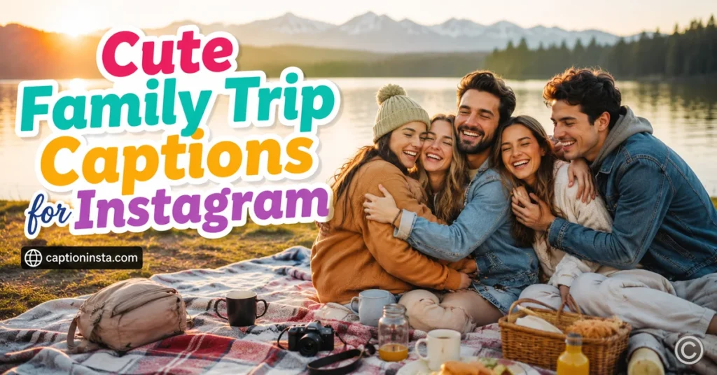 Cute Family Trip Captions for Instagram 