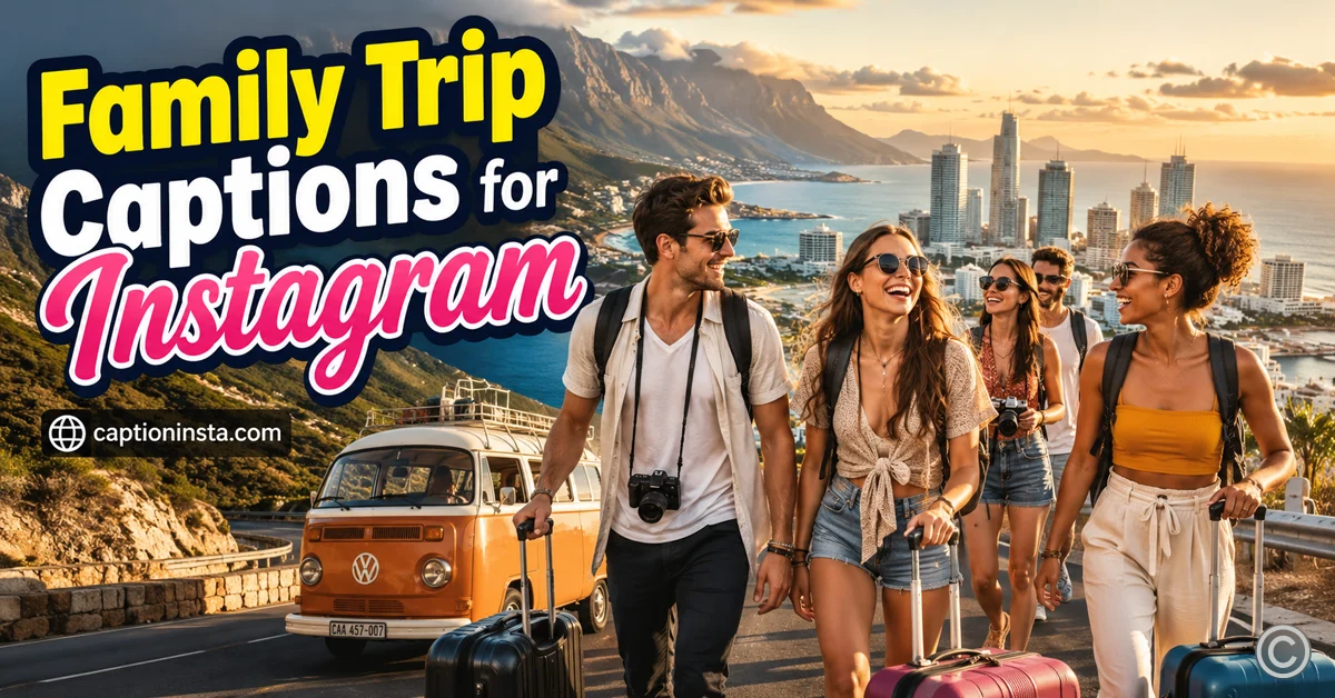 Family Trip Captions for Instagram