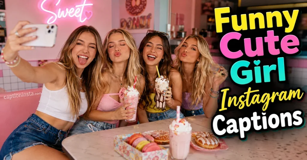 Funny Cute Girl Instagram Captions