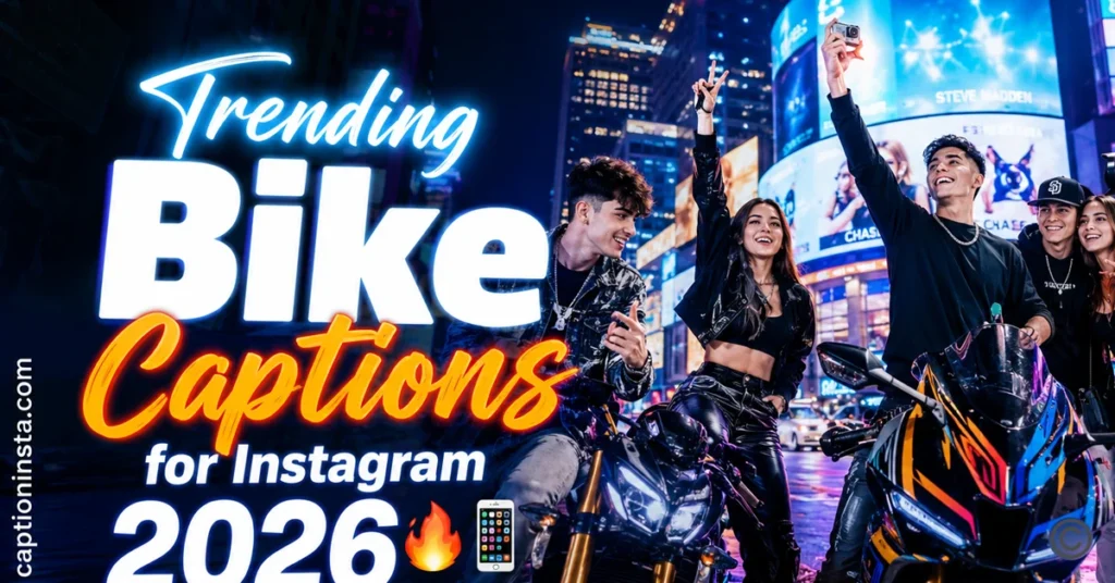 Trending Bike Captions For Instagram 2026