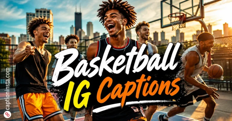 Basketball captions for Instagram
