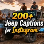 Jeep Captions for Instagram