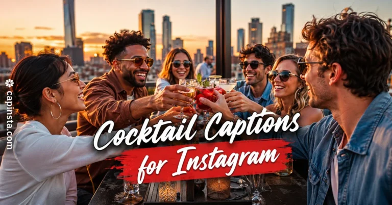 cocktail captions for Instagram