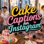 cake captions for instagram