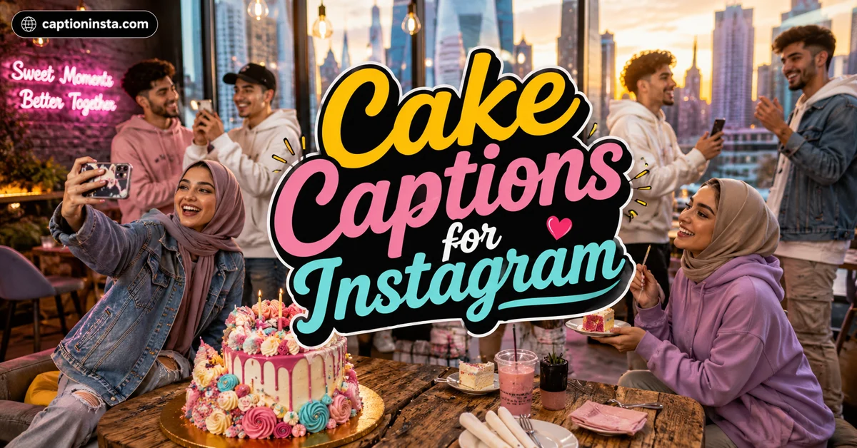 cake captions for instagram