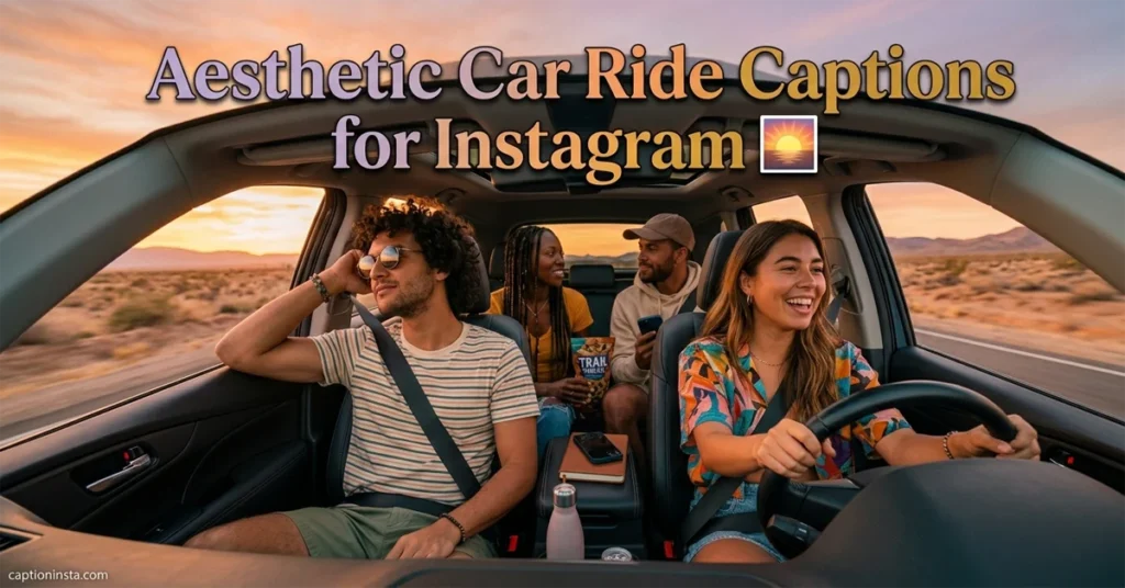 Aesthetic Car Ride Captions for Instagram