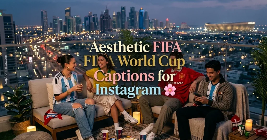 Aesthetic FIFA World Cup Captions for Instagram 