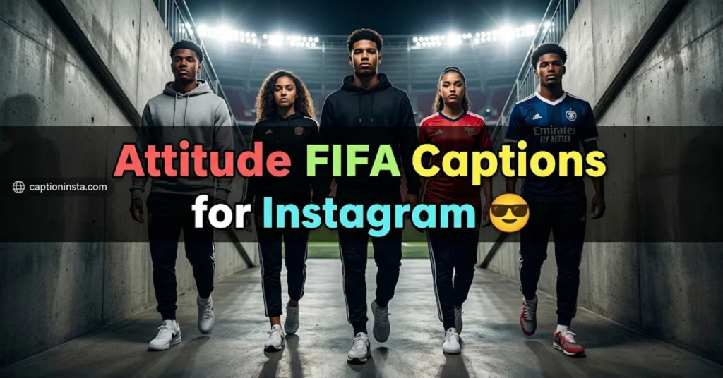 Attitude FIFA Captions for Instagram
