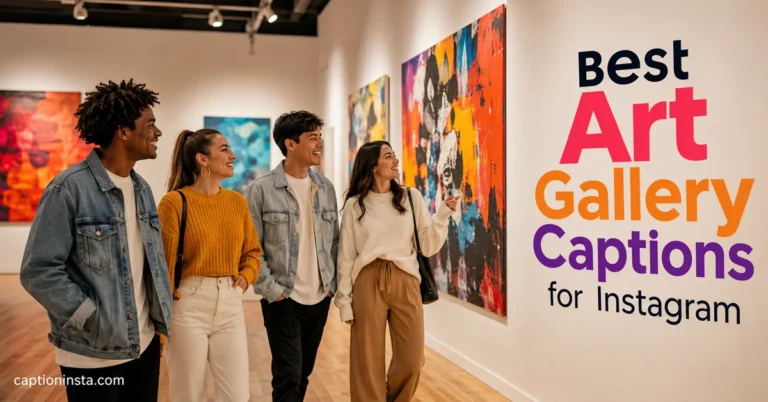 Best Art Gallery Captions for Instagram