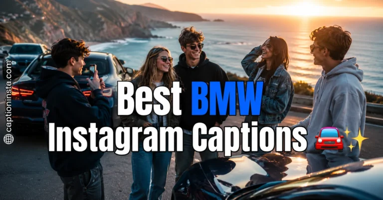 Best BMW Captions for Instagram