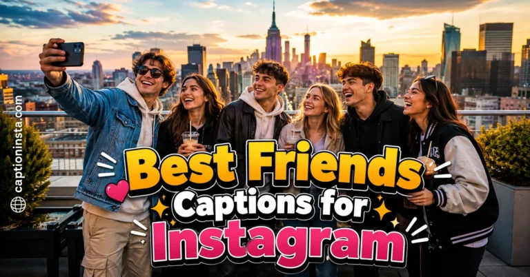 Best Friends Captions for Instagram