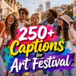 Captions for Art Festival