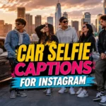 Car Selfie Captions for Instagram