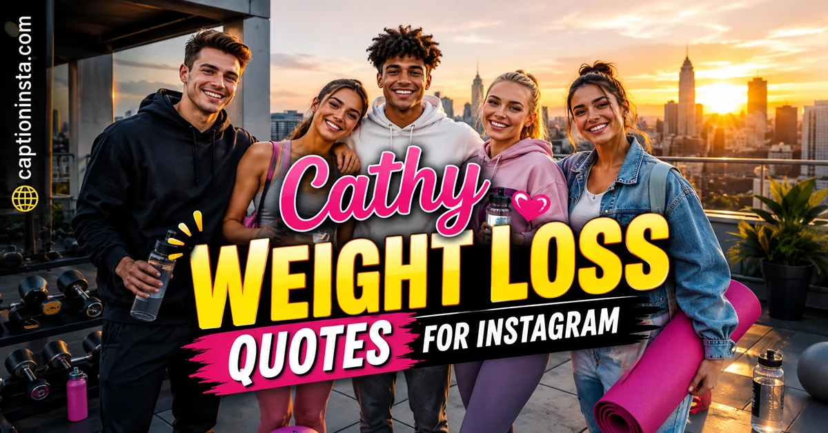 Cathy Weight Loss Quotes for Instagram