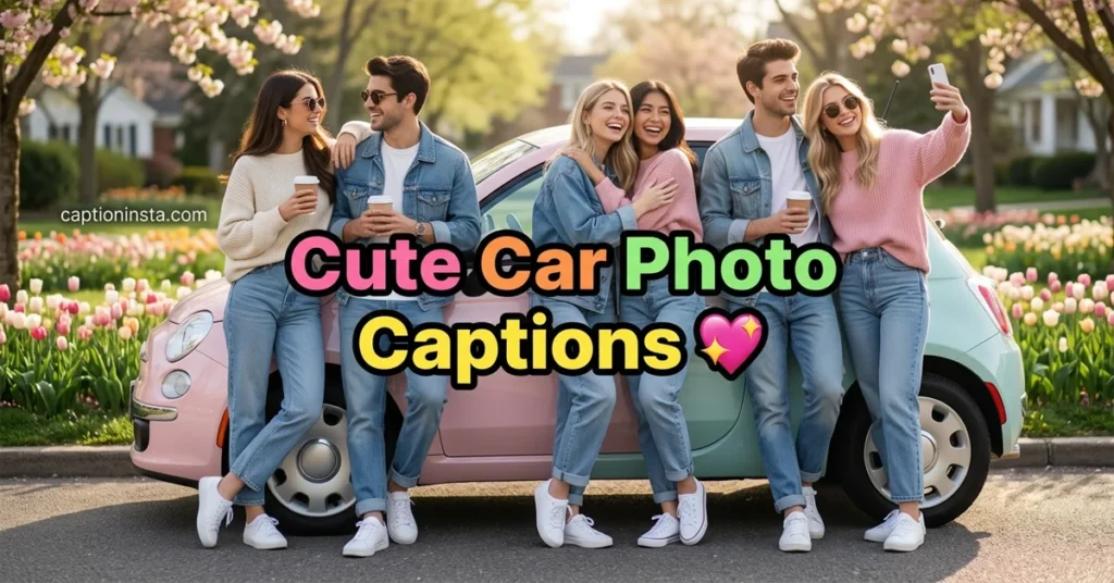 Cute Car Photo Captions