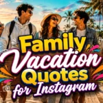 Family Vacation Quotes for Instagram