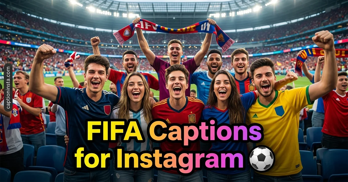 Fifa Captions for Instagram