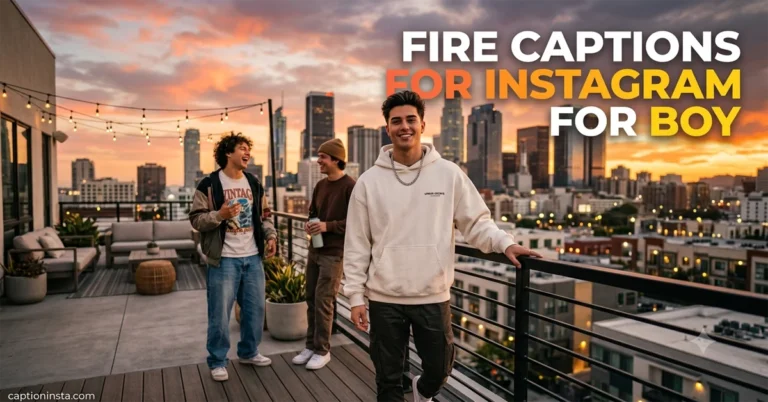 Fire Captions for Instagram for Boy🔥