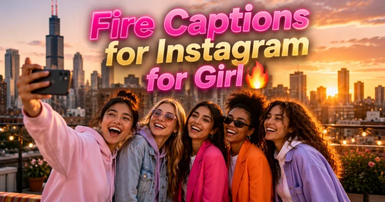 Fire Captions for Instagram for Girl