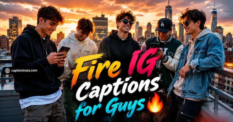 Fire IG Captions for Guys Bold And Fierce