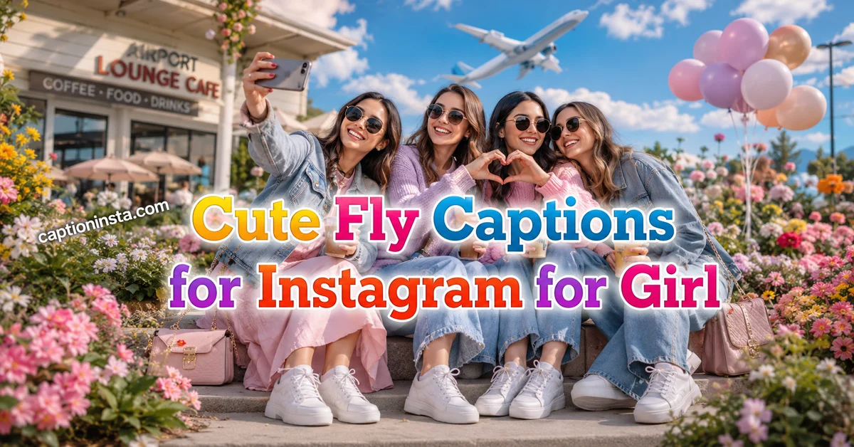 Fly Captions for Instagram For Girl
