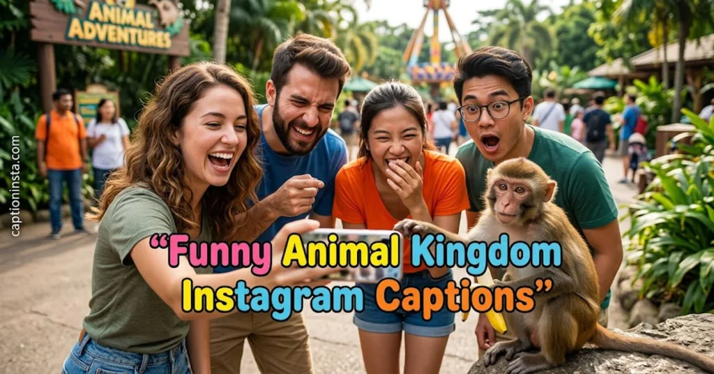 Funny Animal Kingdom Instagram Captions