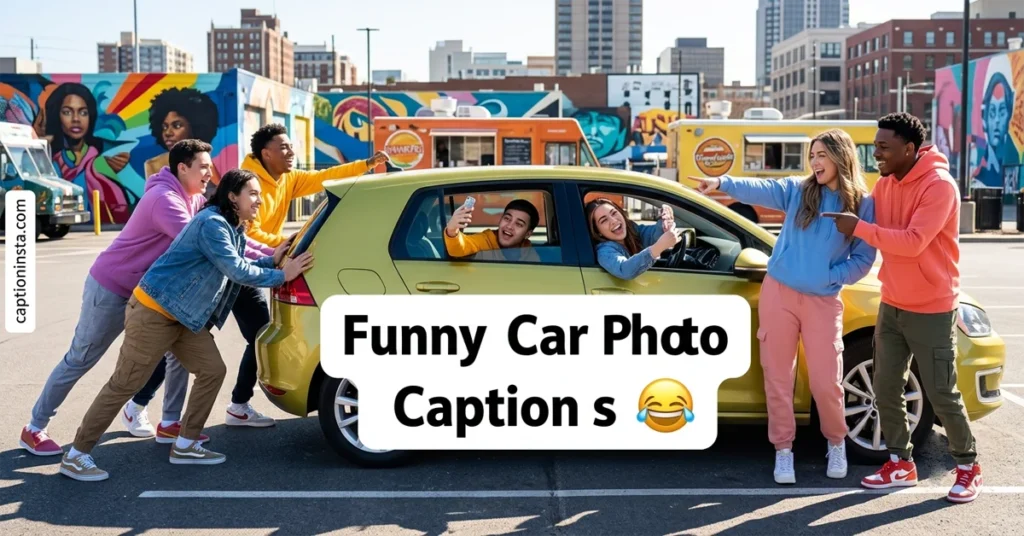 Funny Car Photo Captions
