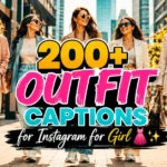 Girls Outfit Captions for Instagram That Slay
