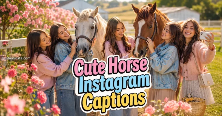 Horse Instagram Captions for Insyagram