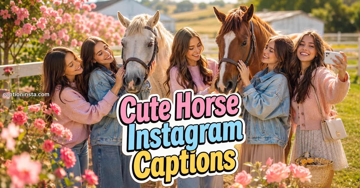 Horse Instagram Captions for Insyagram