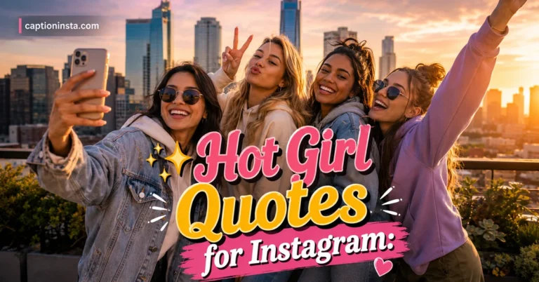 Hot Girl Quotes for Instagram