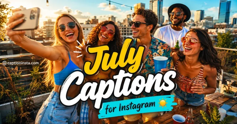 July Captions for Instagram