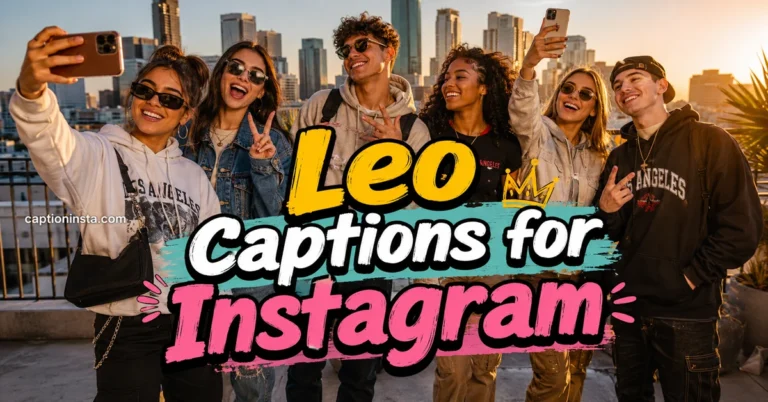 Leo Captions for Instagram