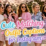 Matching o\outfit Captions for Instagram
