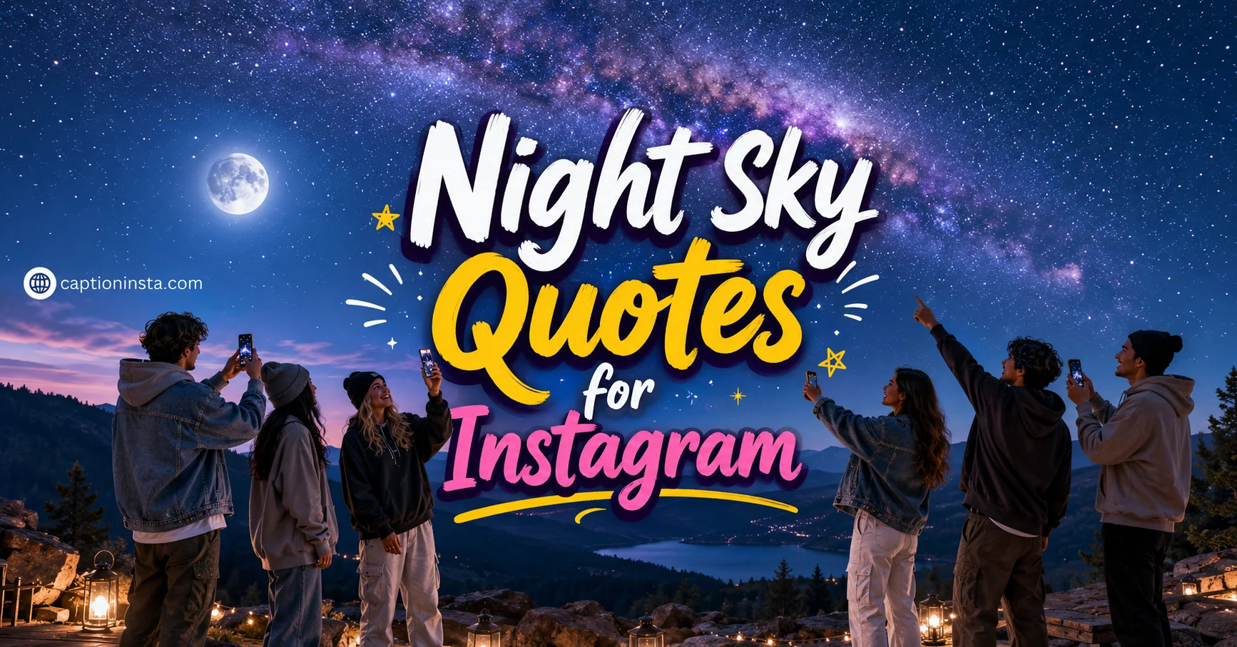Night Sky Quotes for Instagram
