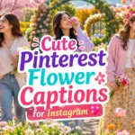 Pinterest Flower Captions for Instagram
