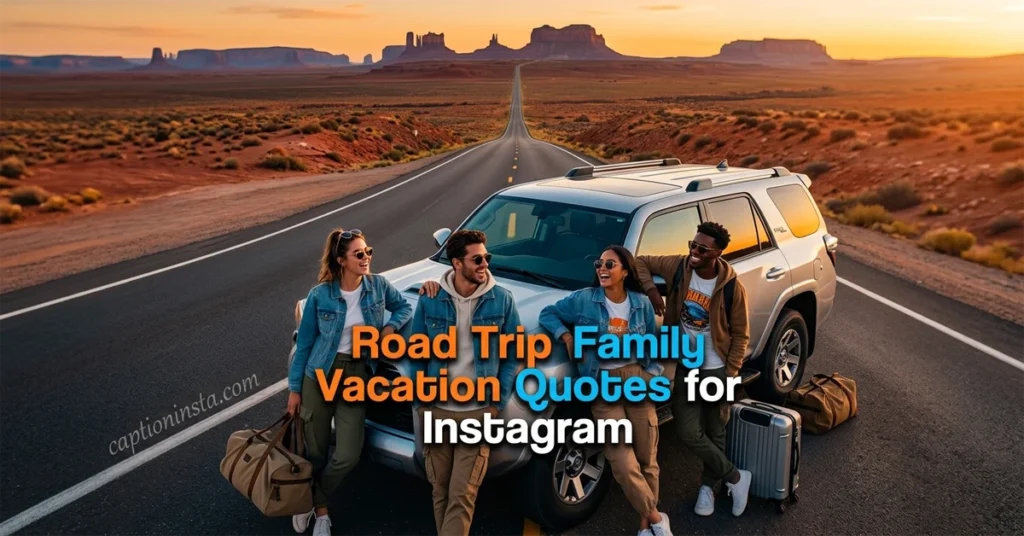 Road Trip Family Vacation Quotes for Instagram
