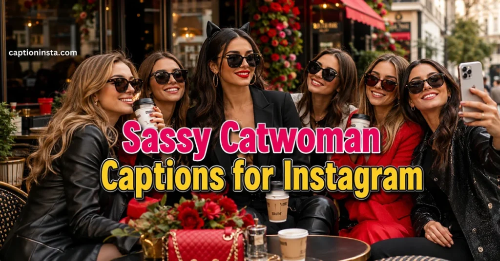 Current image: Catwoman Captions for Instagram