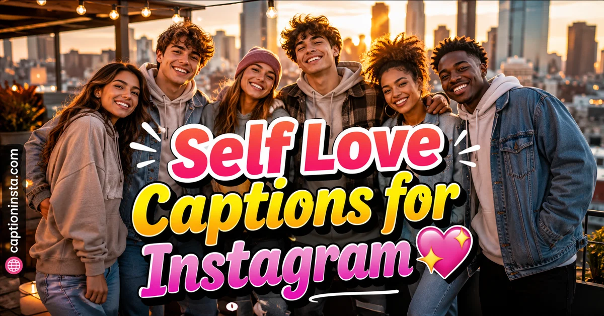 Self Love Captions for Instagram