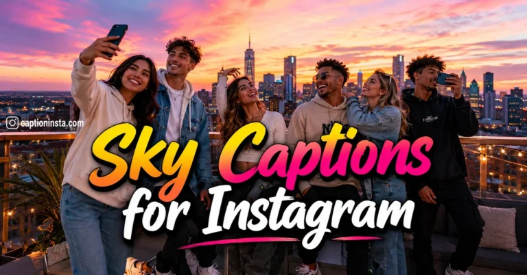sky captions for instagram