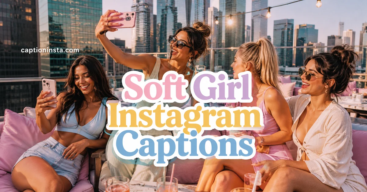 Soft Girl Instagram Captions