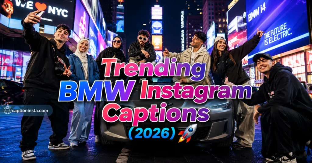 Current image: Trending BMW Instagram Captions (2026) 🚀