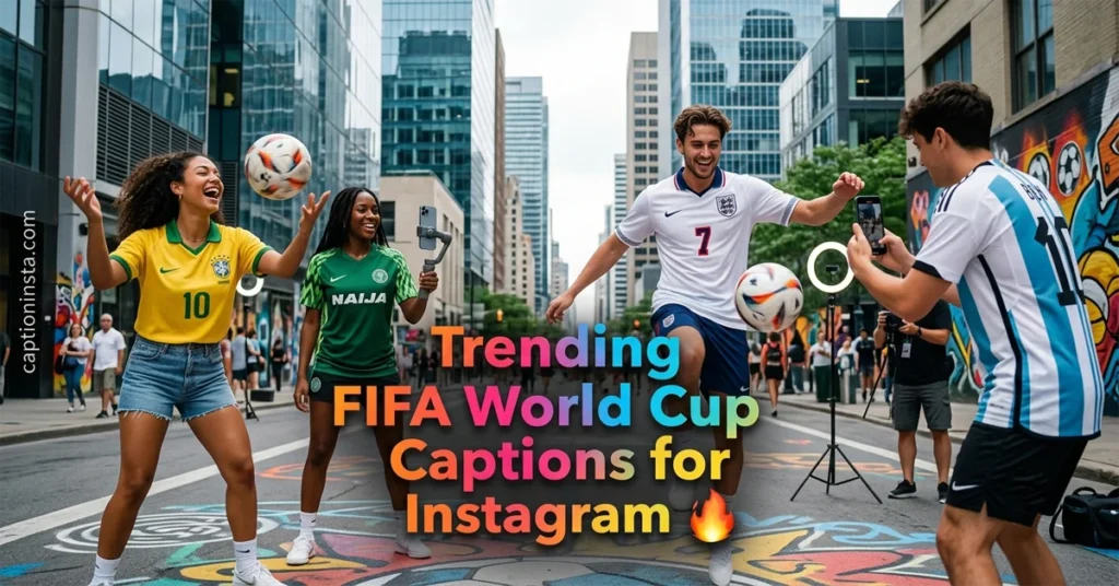 Trending FIFA World Cup Captions for Instagram