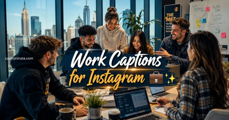 Work Captions for Instagram